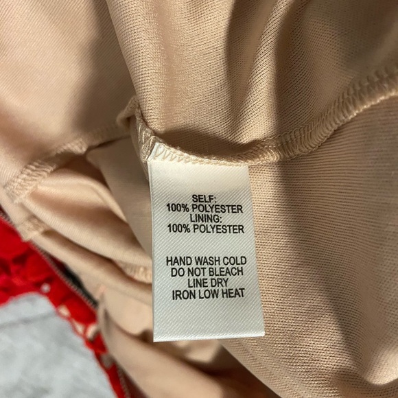 LULU’S Red Crocheted Sleeveless midi dress - Picture 11 of 12